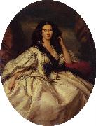 Franz Xaver Winterhalter Wienczyslawa Barczewska, Madame de Jurjewicz china oil painting reproduction